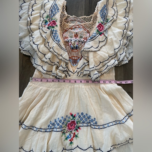 NWT Fillyboo Whimsy Hot Air Balloon Tiered Ruffle Mini Dress Size Large - Picture 13 of 15